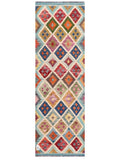Maimana Afghanistan Kilim Rug - 202 x65 cm - Handmade