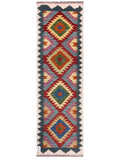 Maimana Afghanistan Kilim Rug - 200 x62 cm - Handmade