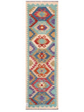 Maimana Afghanistan Kilim Rug - 201 x62 cm - Handmade