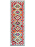 Maimana Afghanistan Kilim Rug - 195 x63 cm - Handmade