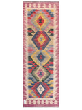Maimana Afghanistan Kilim Rug - 187 x66 cm - Handmade