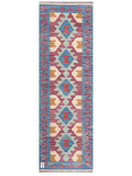Maimana Afghanistan Kilim Rug - 200 x65 cm - Handmade