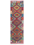 Maimana Afghanistan Kilim Rug - 203 x62 cm - Handmade