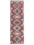 Maimana Afghanistan Kilim Rug - 197 x64 cm - Handmade