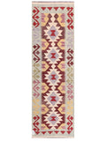 Maimana Afghanistan Kilim Rug - 201 x64 cm - Handmade
