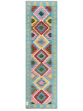 Maimana Afghanistan Kilim Rug - 201 x61 cm - Handmade