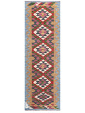 Maimana Afghanistan Kilim Rug - 198 x66 cm - Handmade