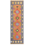Maimana Afghanistan Kilim Rug - 196 x60 cm - Handmade