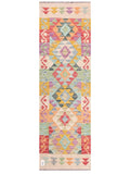 Maimana Afghanistan Kilim Rug - 194 x61 cm - Handmade