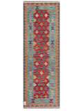 Maimana Afghanistan Kilim Rug - 200 x70 cm - Handmade