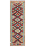 Maimana Afghanistan Kilim Rug - 201 x70 cm - Handmade