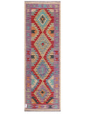 Maimana Afghanistan Kilim Rug - 201 x68 cm - Handmade