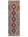 Maimana Afghanistan Kilim Rug - 200 x66 cm - Handmade