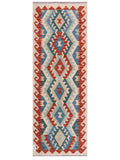 Maimana Afghanistan Kilim Rug - 198 x72 cm - Handmade