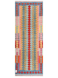 Maimana Afghanistan Kilim Rug - 198 x76 cm - Handmade
