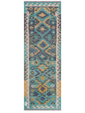 Maimana Afghanistan Kilim Rug - 199 x69 cm - Handmade
