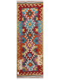 Maimana Afghanistan Kilim Rug - 199 x70 cm - Handmade