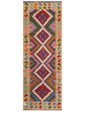 Maimana Afghanistan Kilim Rug - 198 x72 cm - Handmade