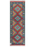 Maimana Afghanistan Kilim Rug - 201 x69 cm - Handmade