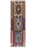 Maimana Afghanistan Kilim Rug - 205 x67 cm - Handmade