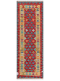 Maimana Afghanistan Kilim Rug - 201 x71 cm - Handmade