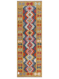 Maimana Afghanistan Kilim Rug - 203 x68 cm - Handmade