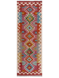 Maimana Afghanistan Kilim Rug - 206 x70 cm - Handmade