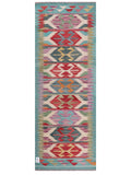 Maimana Afghanistan Kilim Rug - 196 x73 cm - Handmade