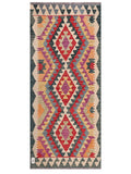 Maimana Afghanistan Kilim Rug - 193 x84 cm - Handmade