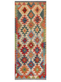 Maimana Afghanistan Kilim Rug - 196 x81 cm - Handmade