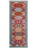 Maimana Afghanistan Kilim Rug - 199 x79 cm - Handmade