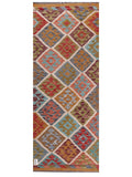 Maimana Afghanistan Kilim Rug - 195 x78 cm - Handmade