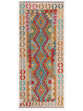 Maimana Afghanistan Kilim Rug - 195 x85 cm - Handmade