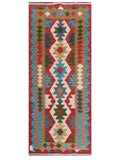 Maimana Afghanistan Kilim Rug - 203 x85 cm - Handmade