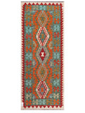 Maimana Afghanistan Kilim Rug - 209 x85 cm - Handmade
