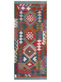 Maimana Afghanistan Kilim Rug - 191 x82 cm - Handmade