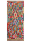 Maimana Afghanistan Kilim Rug - 195 x83 cm - Handmade
