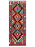Maimana Afghanistan Kilim Rug - 210 x84 cm - Handmade