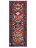 Maimana Afghanistan Kilim Rug - 202 x78 cm - Handmade