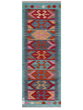 Maimana Afghanistan Kilim Rug - 198 x74 cm - Handmade