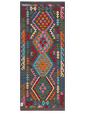 Maimana Afghanistan Kilim Rug - 201 x85 cm - Handmade