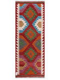 Maimana Afghanistan Kilim Rug - 195 x76 cm - Handmade