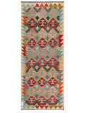 Maimana Afghanistan Kilim Rug - 200 x81 cm - Handmade