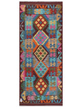 Maimana Afghanistan Kilim Rug - 201 x85 cm - Handmade