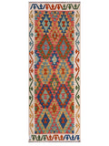 Maimana Afghanistan Kilim Rug - 210 x80 cm - Handmade