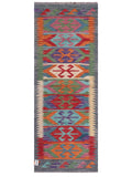 Maimana Afghanistan Kilim Rug - 197 x76 cm - Handmade