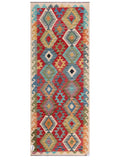 Maimana Afghanistan Kilim Rug - 198 x78 cm - Handmade