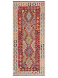 Maimana Afghanistan Kilim Rug - 195 x87 cm - Handmade