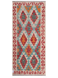 Maimana Afghanistan Kilim Rug - 189 x87 cm - Handmade