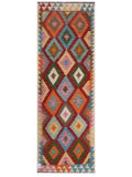 Maimana Afghanistan Kilim Runner - 248 x 86 cm - Handmade